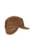 5 Wale Corduroy Cap With Quilt Lining - Camel Thumbnail