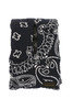 Nell Reversible Bandana PT KESA Muffler - Black x Khaki Thumbnail