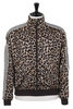 Leopard Stantman Track Jacket - Brown Thumbnail