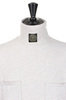 TOP Jersey High Neck Pocket Long Sleeve Tee - Ecru Thumbnail