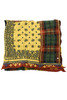 Fulling Wool Scarf (TARTAN CHECK BANDANA) - Yellow Thumbnail