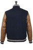 Varsity Jacket - Dark Navy/Antique Rust Thumbnail