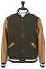 Varsity Jacket - Loden/Rust Thumbnail