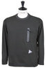 Hybrid Warm Pocket Long Sleeve T-shirt - Dark Green Thumbnail