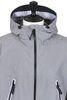 Loose Fitting Rain Jacket - Grey Thumbnail