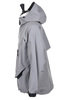 Loose Fitting Rain Jacket - Grey Thumbnail