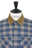 Shirt Kansas Heavy Japanese  Check - Cobalt Thumbnail