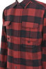 Buffalo Check Fishing Shirt - Red Thumbnail