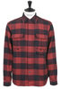 Buffalo Check Fishing Shirt - Red Thumbnail