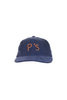 Baseball Cap P'S Corduroy Hand Embroidery - Blue Thumbnail