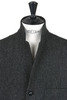 01-6153-H61 Relax Fit Harris Tweed Jacket - Black Thumbnail