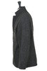 01-6153-H61 Relax Fit Harris Tweed Jacket - Black Thumbnail