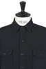 03-V8072-61 Vintage Fit Flannel Work Shirt - Black Thumbnail