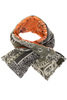 Nell Reversible Bandana PT KESA Muffler - Khaki x Orange Thumbnail