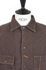 Aging Wool Twill Cactus Coverall - Brown Thumbnail