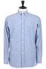 Stripe Denim Button Down - Blue Thumbnail