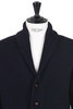 6-Ply Shawl Collar Cardigan - Navy Thumbnail