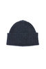 Merino Donegal Beanie - Navy Thumbnail