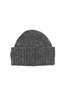 Merino Donegal Beanie - Grey Thumbnail