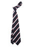 Stripe Mogador Tie - Navy/Red Thumbnail