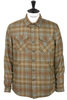 Crissman Overshirt Chisolm Plaid  - Tan Thumbnail