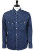  Cody Snap Denim Shirt - Indigo Thumbnail