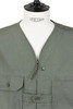 Cardigan Jacket Ripstop Cotton - Olive Thumbnail