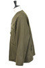 Cardigan Jacket Coated Cotton - Olive Thumbnail