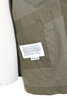 Cardigan Jacket Coated Cotton - Olive Thumbnail