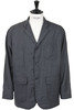 Loiter Jacket Tropical Wool - Charcoal Thumbnail