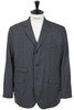 Andover Jacket Tropical Wool - Charcoal Thumbnail