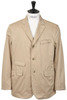 Andover Jacket Superfine Cotton Twill - Khaki Thumbnail