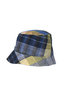 Bucket Hat Dobby Jacquard - Navy/Green/Yellow Thumbnail