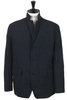 31-50-3300 Tumbler Jacket Wool/Linen - Navy Thumbnail