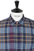 31-50-6194 Madras BD Shirt - Wine Thumbnail