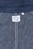 01-6142-81 1940's Easy Fit Coverall CotLin Denim One Wash - Indigo Thumbnail