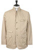 Andover Jacket Superfine Cotton Twill - Khaki Thumbnail