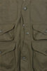 Hunting Jacket Coated Cotton Cloth - Olive Thumbnail