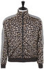 Leopard Stantman Track Jacket - Brown Thumbnail