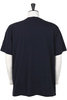 Gecko Print Cross Crew Neck T-Shirt - Navy Thumbnail