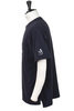 Gecko Print Cross Crew Neck T-Shirt - Navy Thumbnail