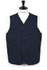 #1512 Royal Traveller Vest Cotton Dobby Ripstop - Indigo Deep Thumbnail