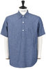 #1201 No.1 Shirt Short Sleeve Classic Chambray - Indigo Thumbnail