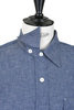 #1201 No.1 Shirt Short Sleeve Classic Chambray - Indigo Thumbnail