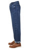 12oz Selvedge Denim Regular Straight Washed 40-701C - Indigo Thumbnail