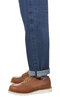 12oz Selvedge Denim Regular Straight Washed 40-701C - Indigo Thumbnail