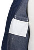 SV-JK-010 Cotton/Linen Denim Raglan Coverall - Indigo Thumbnail