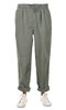 SV-PT-006 Linen Tapered 2Tuck Pants - Olive Thumbnail