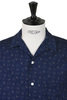 #F3500 Short Sleeve Print Shirt - Indigo Thumbnail