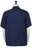 #F3500 Short Sleeve Print Shirt - Indigo Thumbnail